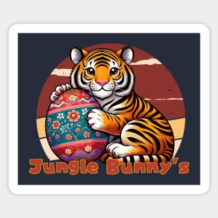 Easter festival Bengal tiger Sticker